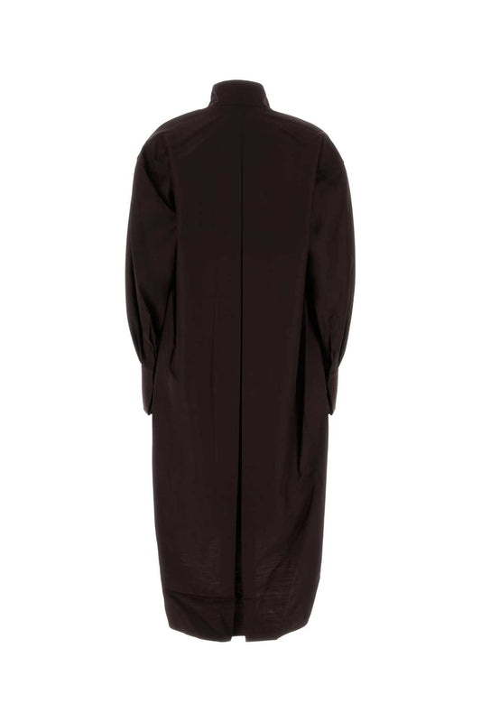 DR468-PINTUCK SHIRT DRESS DRESSES