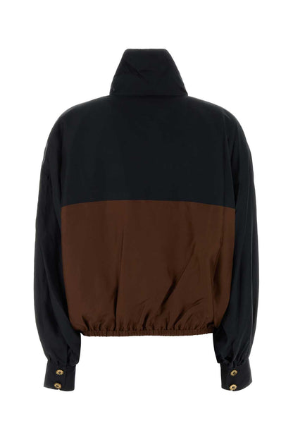 THE RITZ SILK HALF ZIP JACKET KNITWEARS