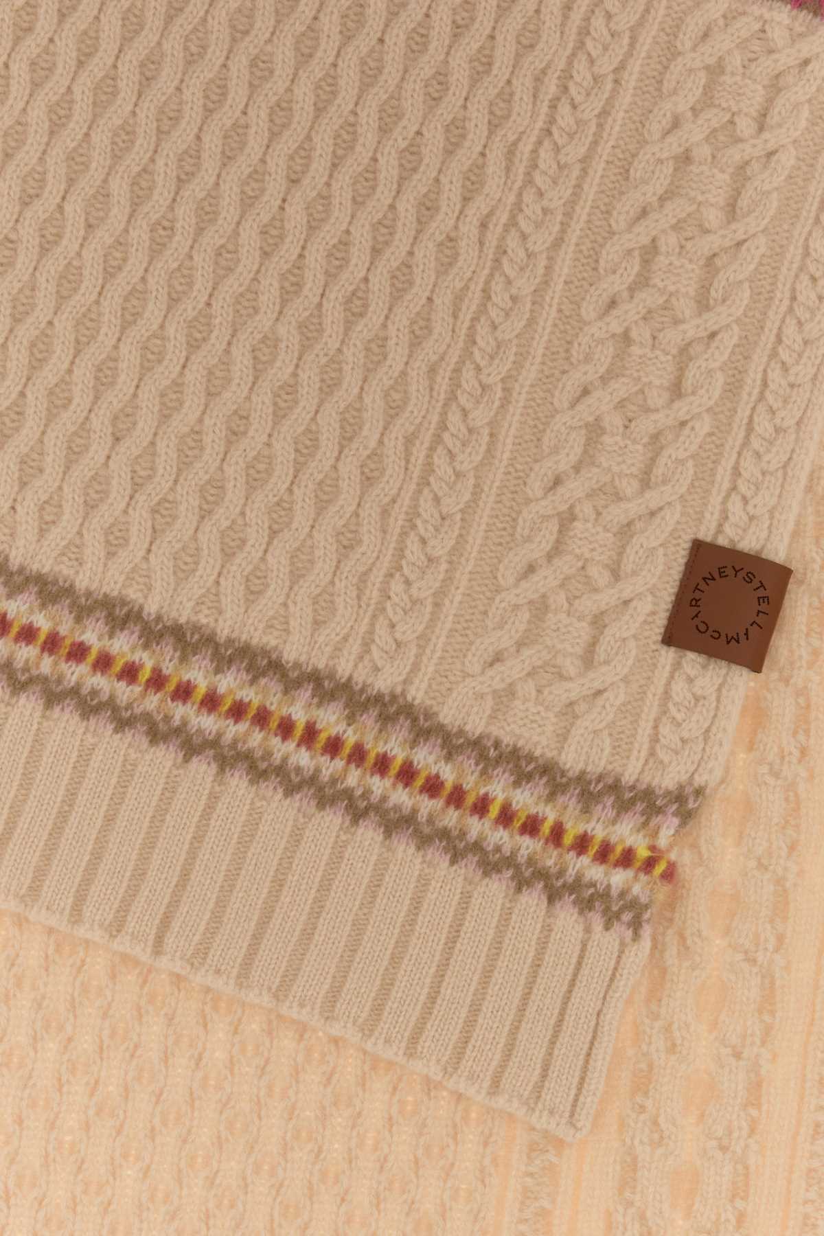 APRES SKI FAIR ISLE CABLE SCARF SCARFS AND FOULARDS