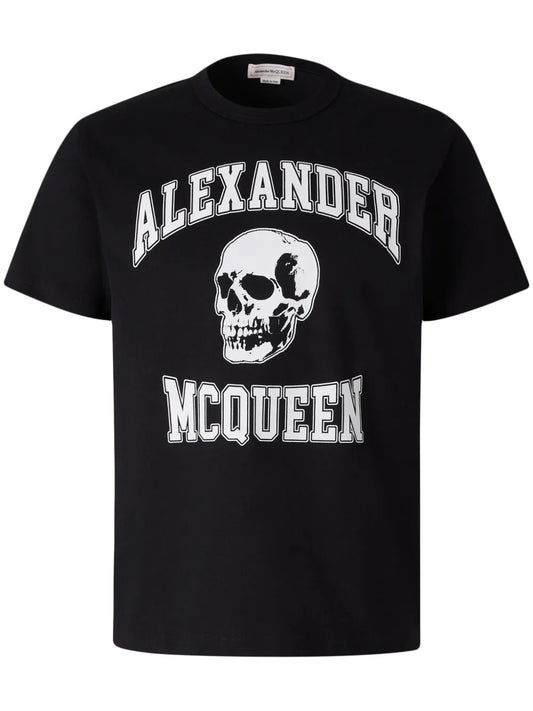 McQueen Cotton crew-neck T-shirt