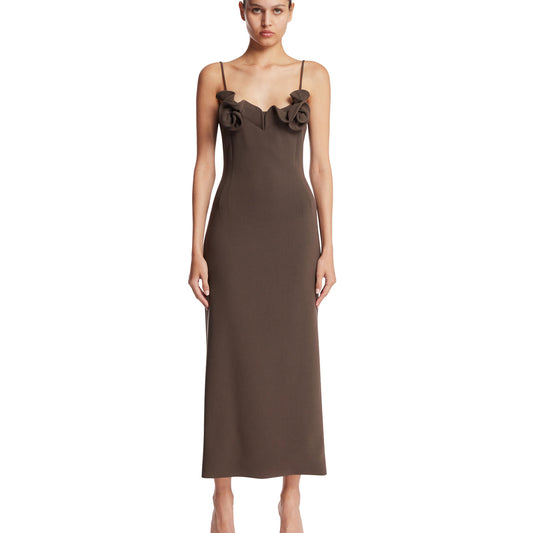 Magda Butrym Pf26 dress 41 brown