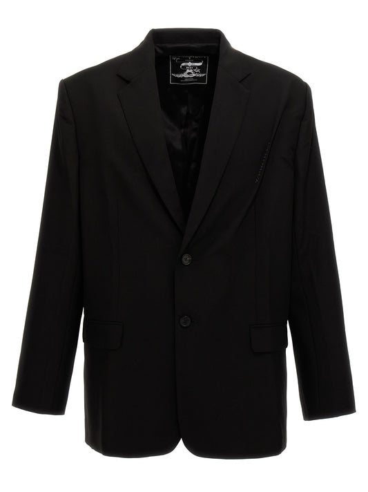 'Pinched Logo' blazer Blazer
