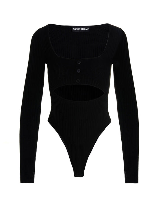 Cut-out bodysuit Underwear, body