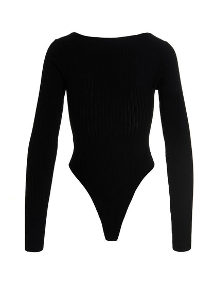 Cut-out bodysuit Underwear, body