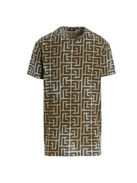 'Monogram' t-shirt T-shirt