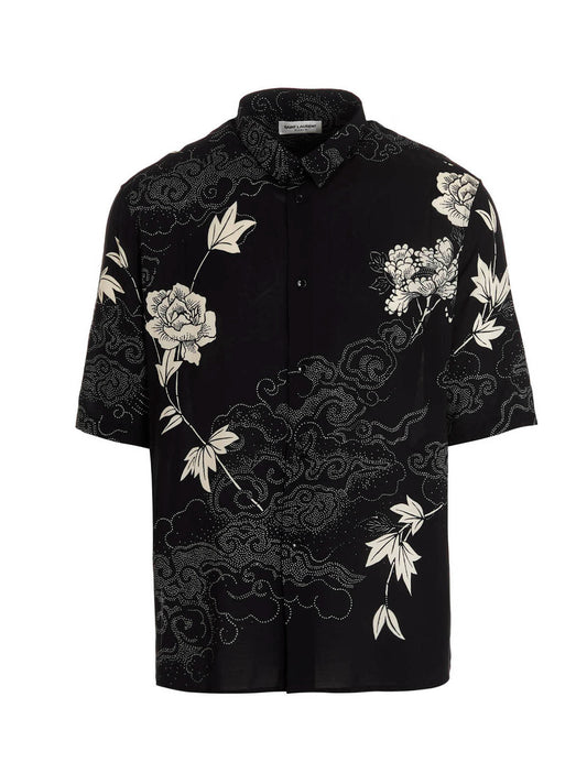 All over print camouflage Shirt, blouse