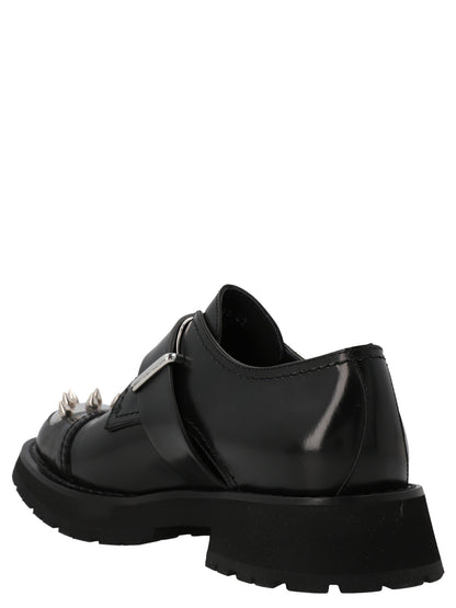 Studded derby shoes Flat shoes