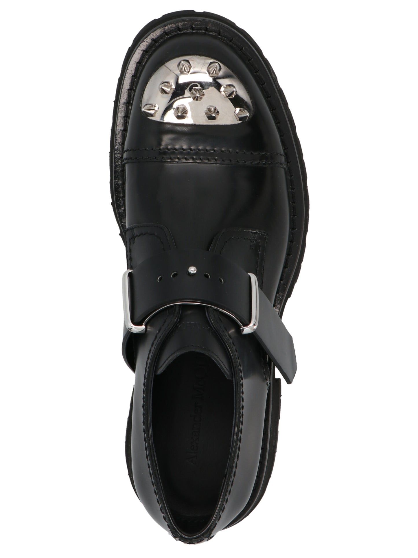 Studded derby shoes Flat shoes