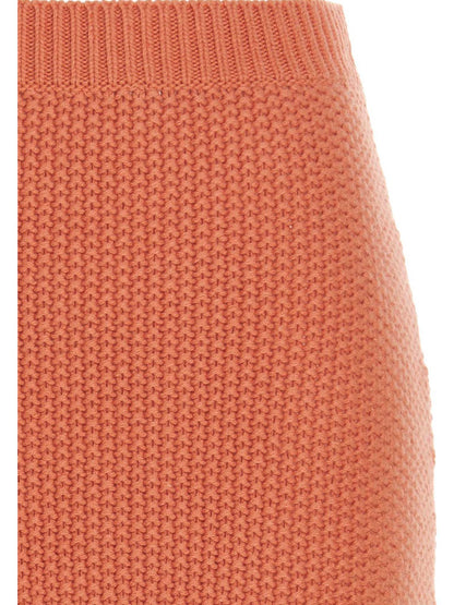 Knit long skirt Skirts