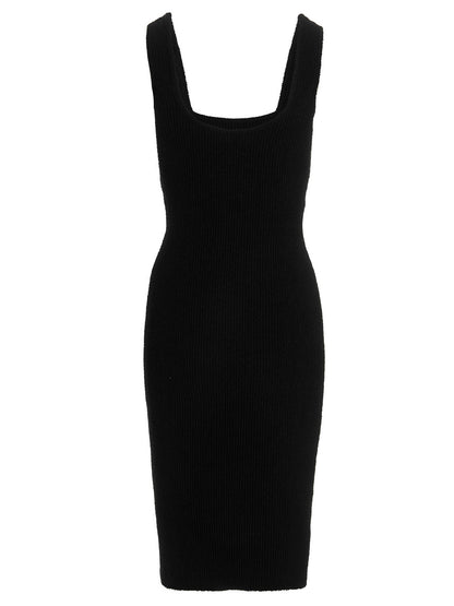 Knit midi dress Dresses
