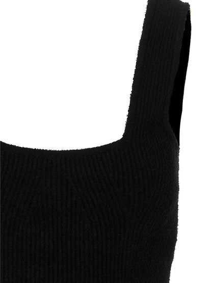 Knit midi dress Dresses
