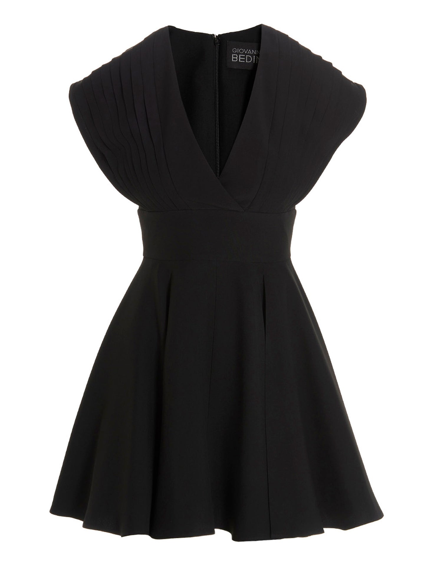 Plisse detail mini dress Dresses