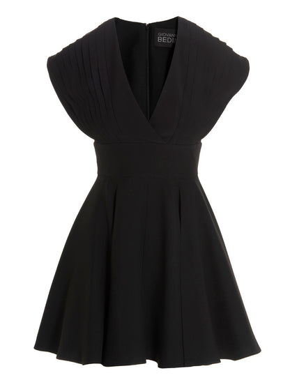 Plisse detail mini dress Dresses