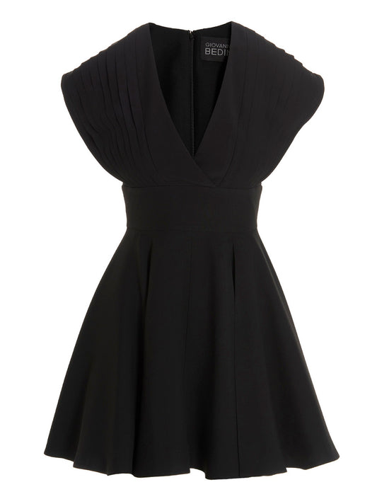 Plisse detail mini dress Dresses