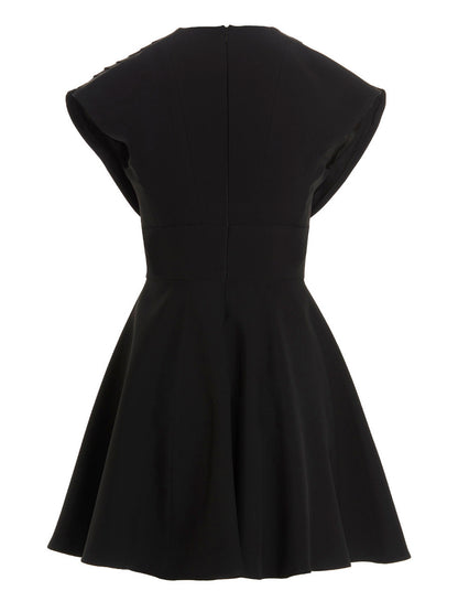 Plisse detail mini dress Dresses