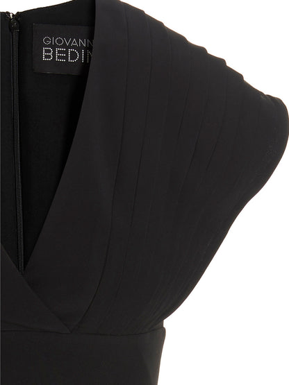 Plisse detail mini dress Dresses