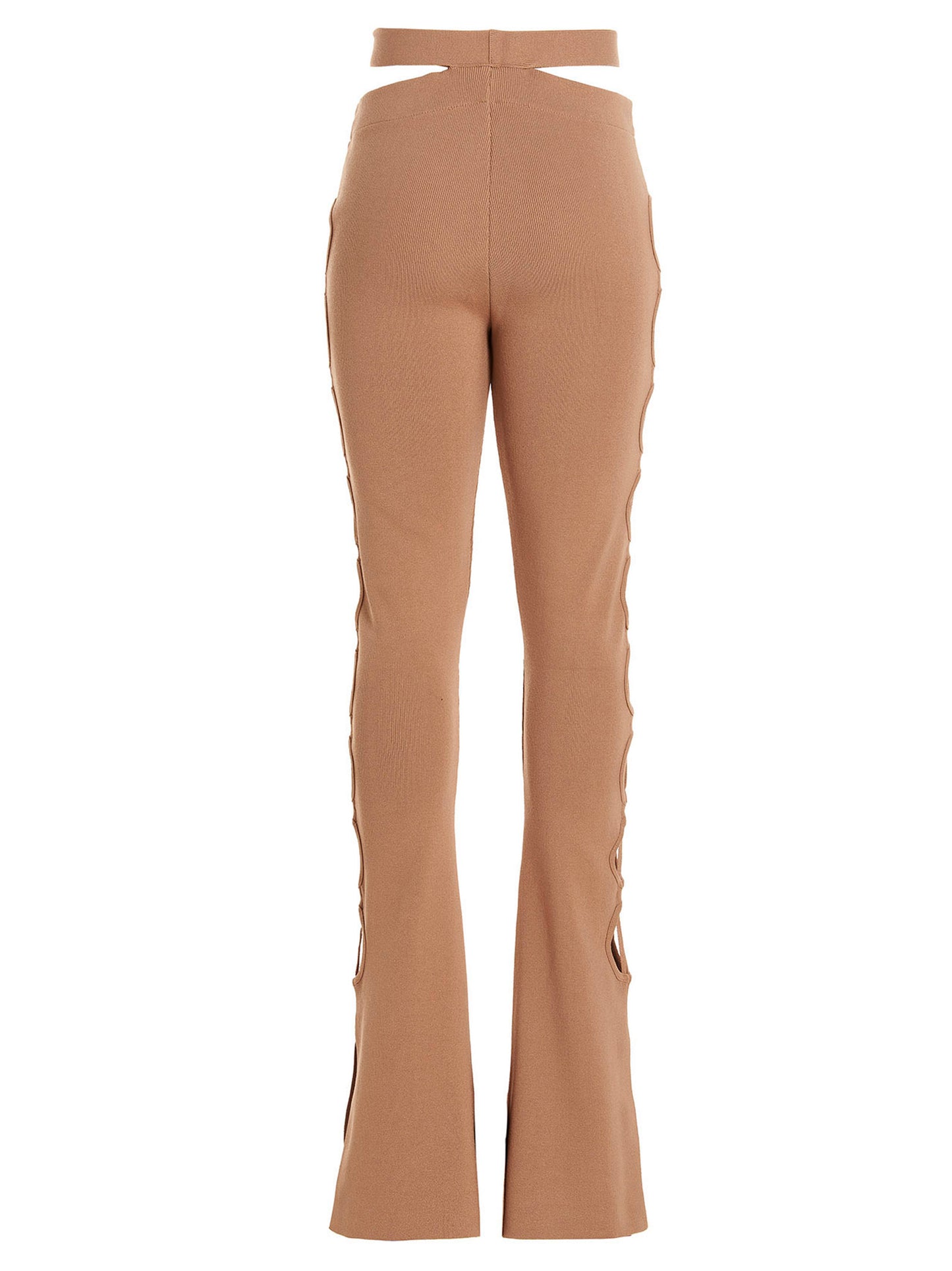 Cut out pants with lacing Pants