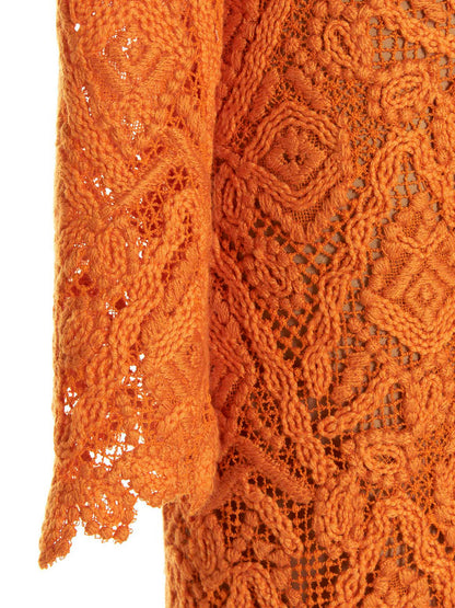 Macramé lace dress Dresses