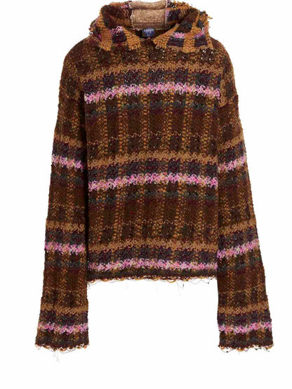 'Knitted Giant' hooded sweater Sweater, cardigans