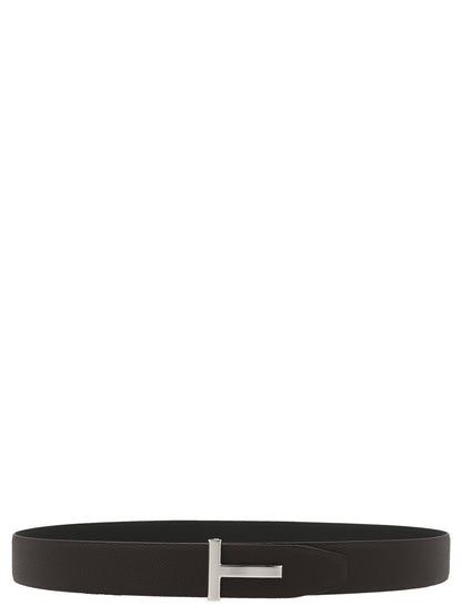 Leather reversible belt Belts
