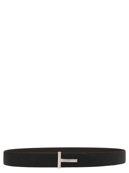 Leather reversible belt Belts