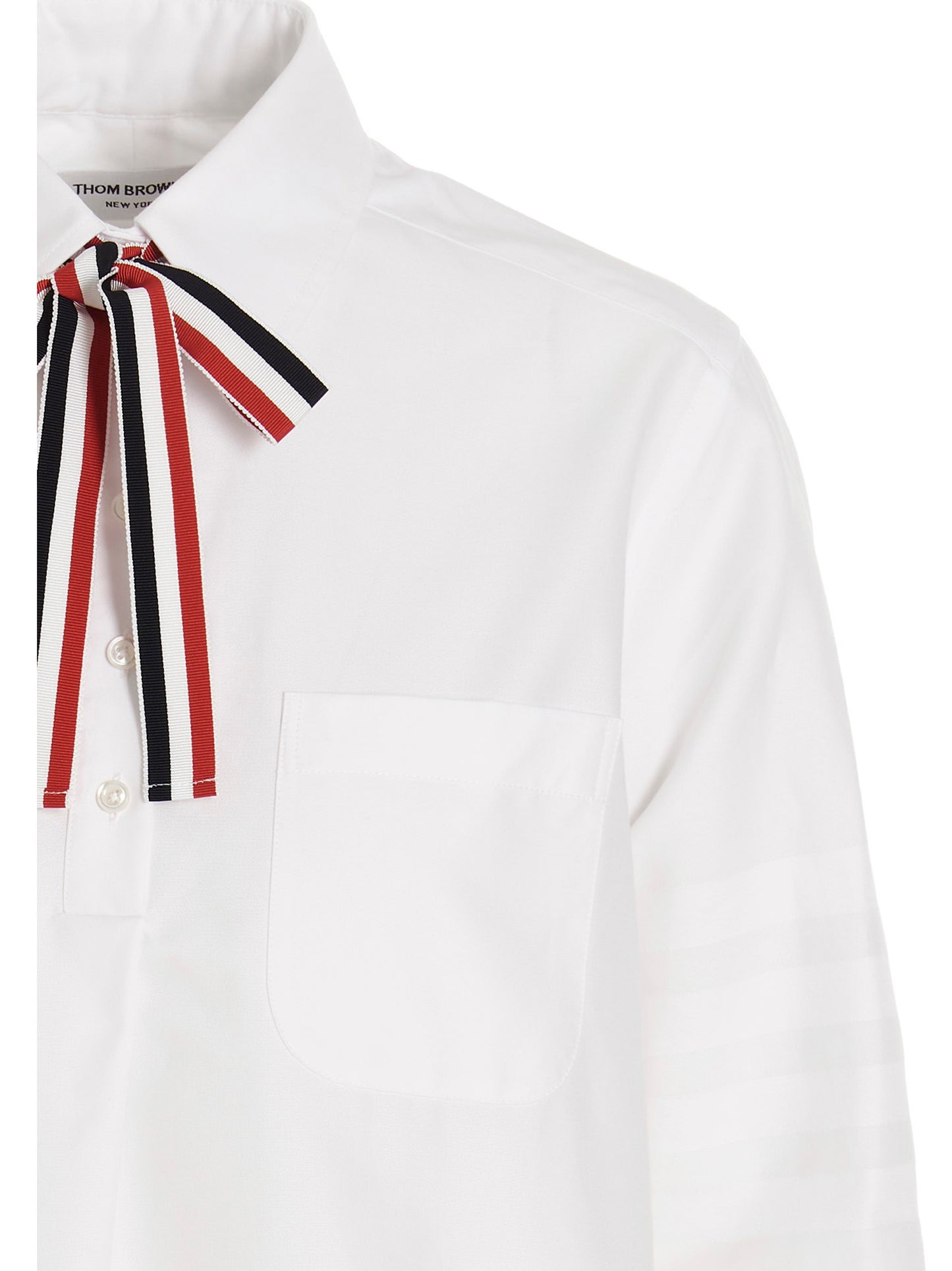 Logo pussy bow blouse Shirt, blouse
