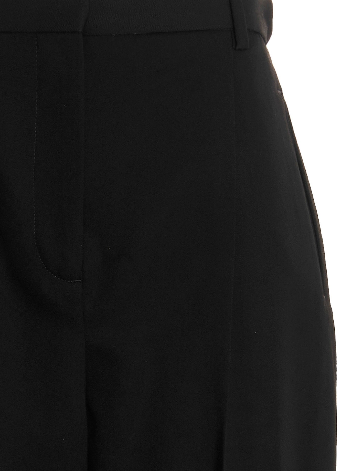 Wool twill pants Pants