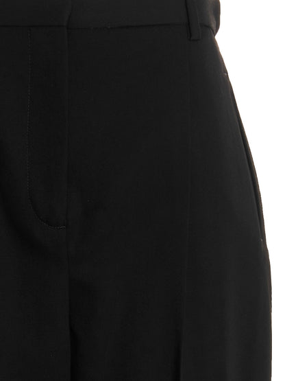 Wool twill pants Pants