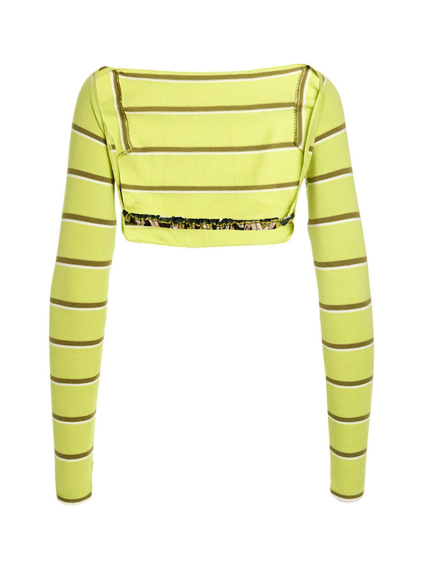 Cut-out cropped sweater Sweater, cardigans
