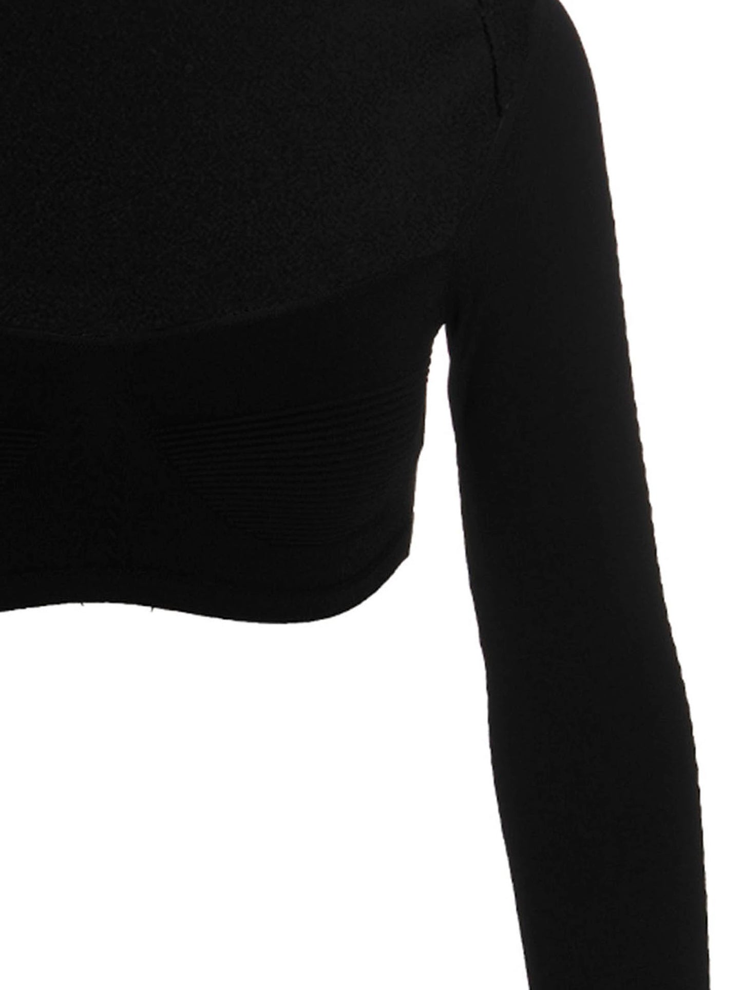 Ribbed cropped sweater Sweater, cardigans