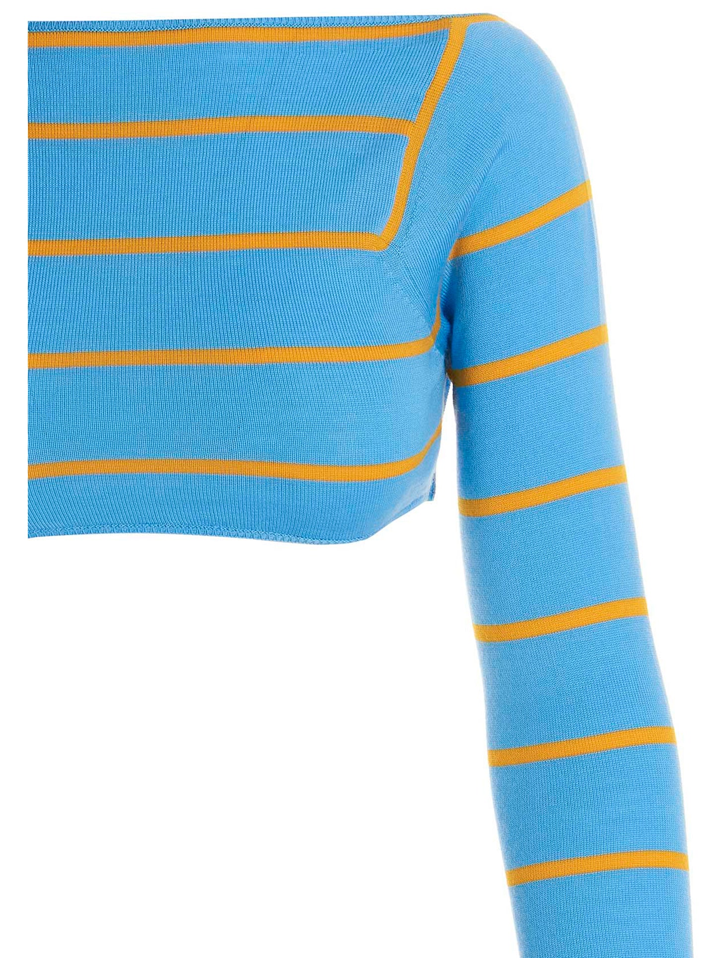 Cut-out cropped sweater Sweater, cardigans
