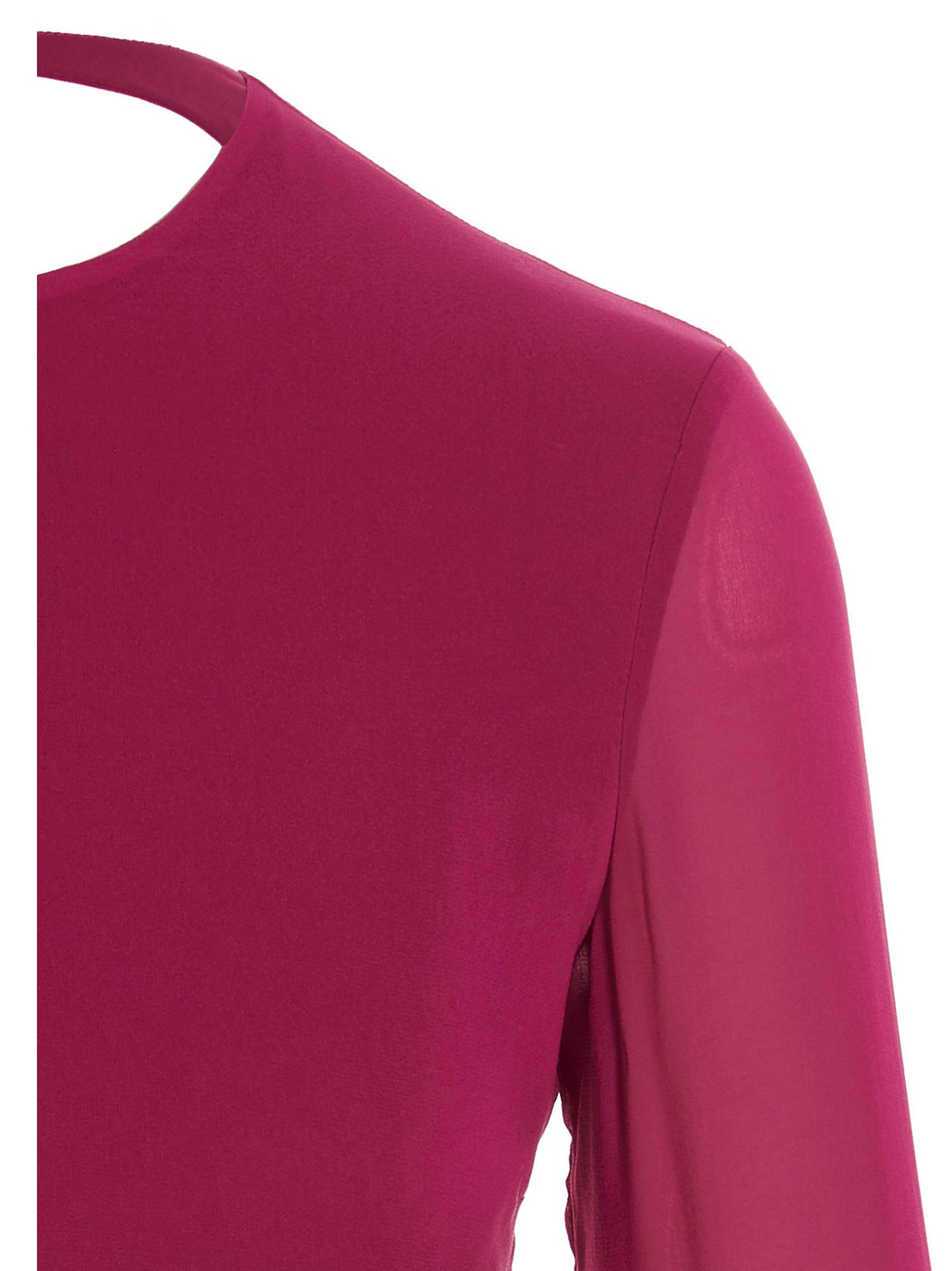 Cropped georgette top Tops
