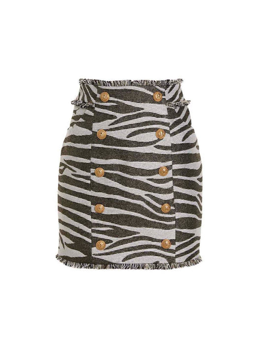 'Lurex Zebra' skirt Skirts