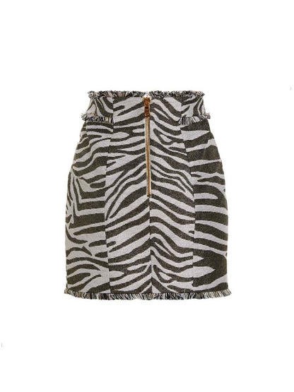 'Lurex Zebra' skirt Skirts