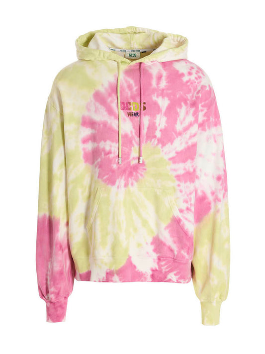 'GCDS Tie Dye' hoodie Sweatshirt