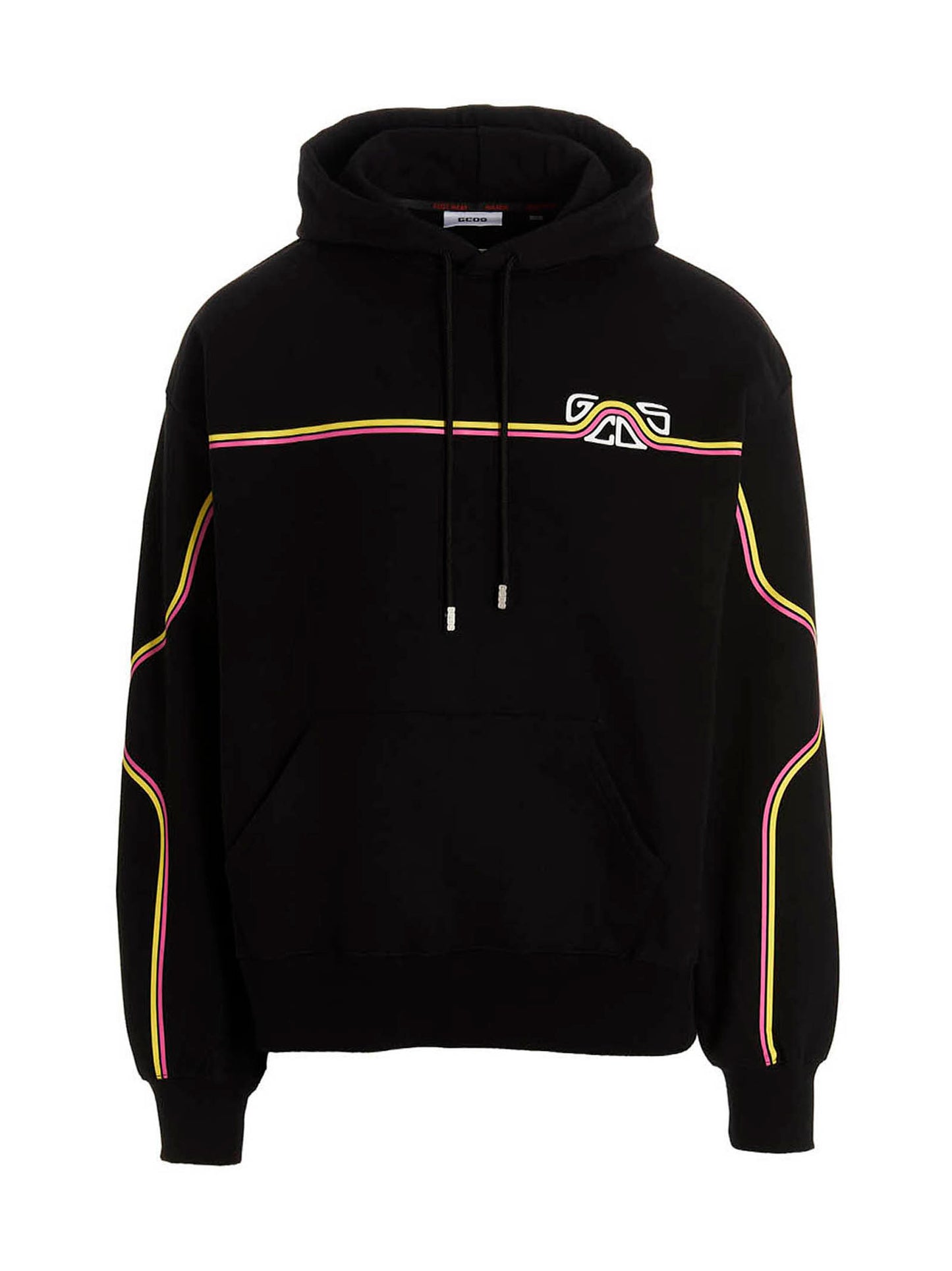 'Waved Logo' hoodie Sweatshirt