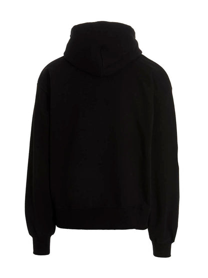 'Waved Logo' hoodie Sweatshirt