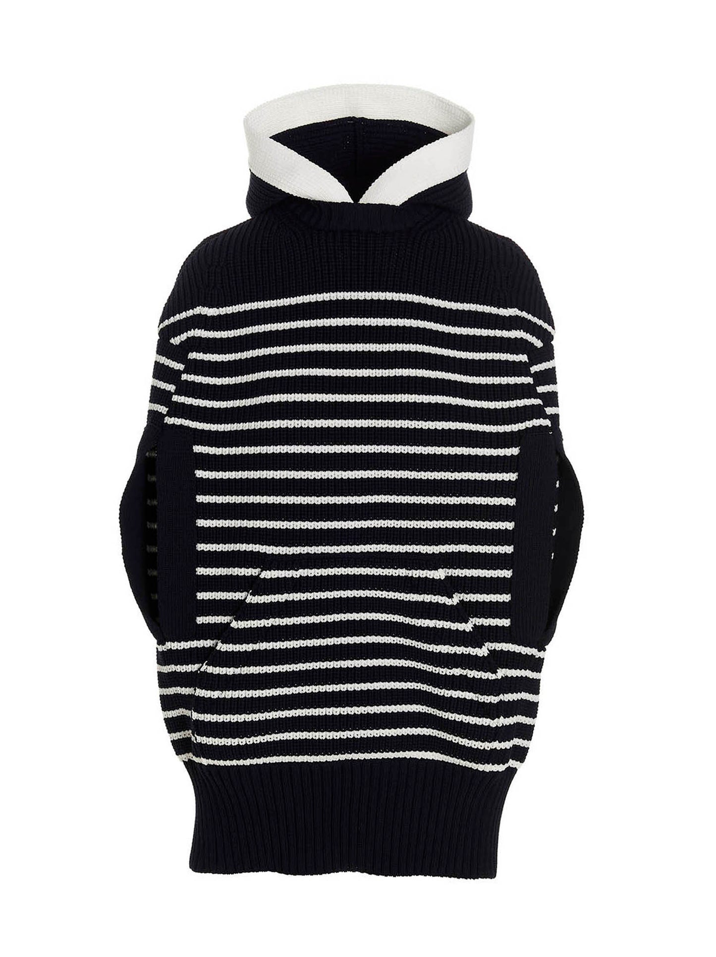 Striped hooded cape Capes