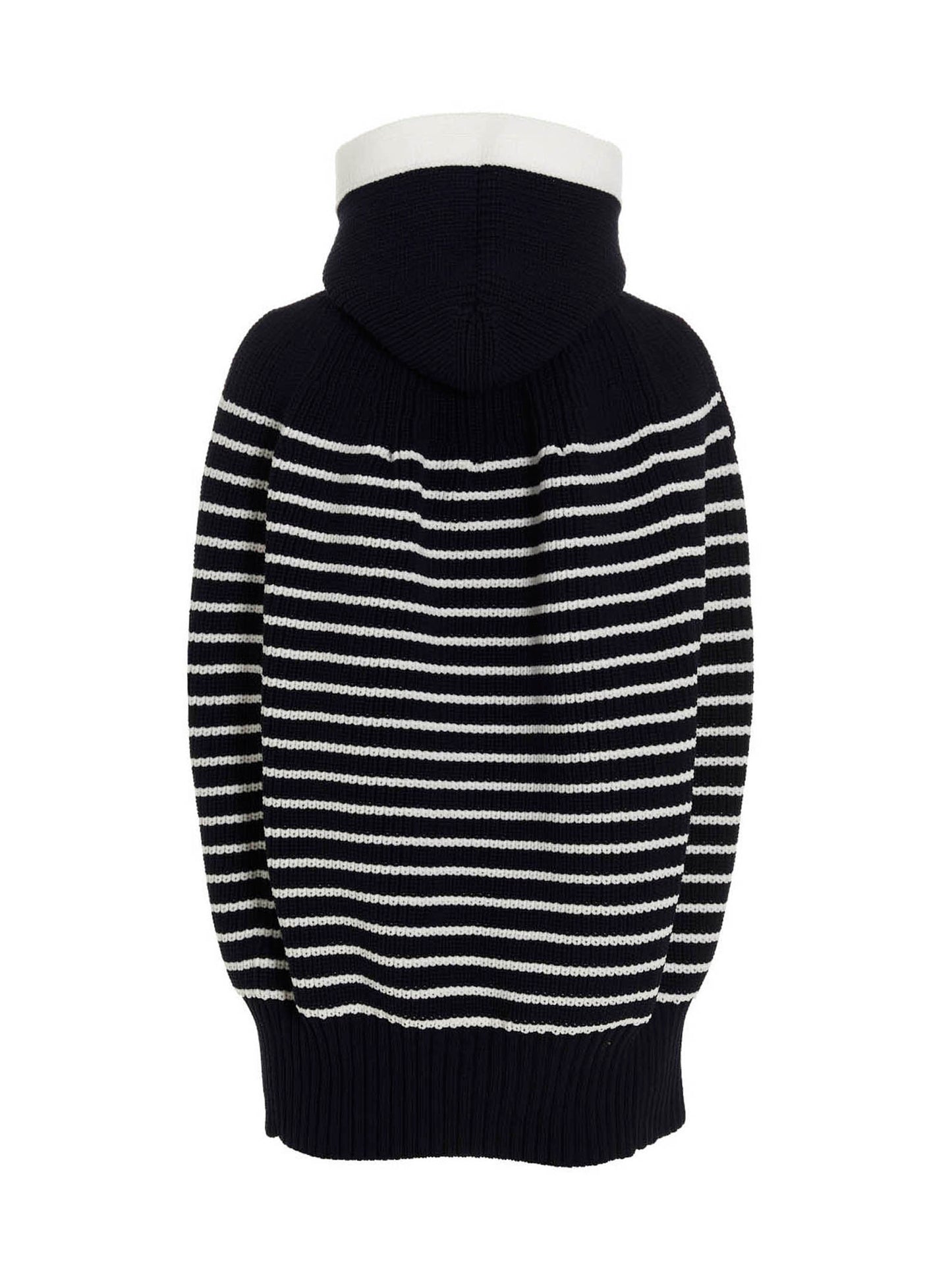 Striped hooded cape Capes
