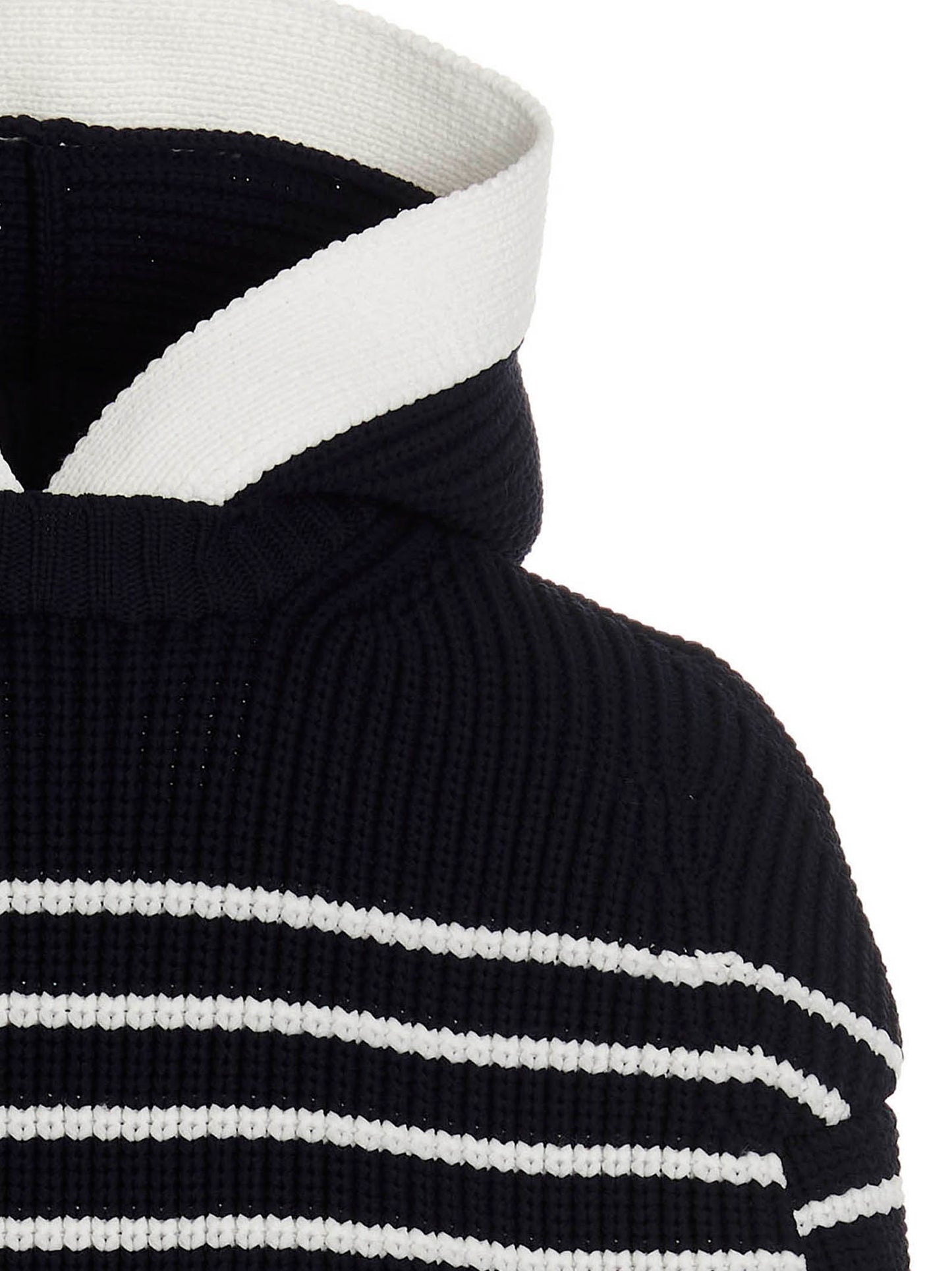 Striped hooded cape Capes