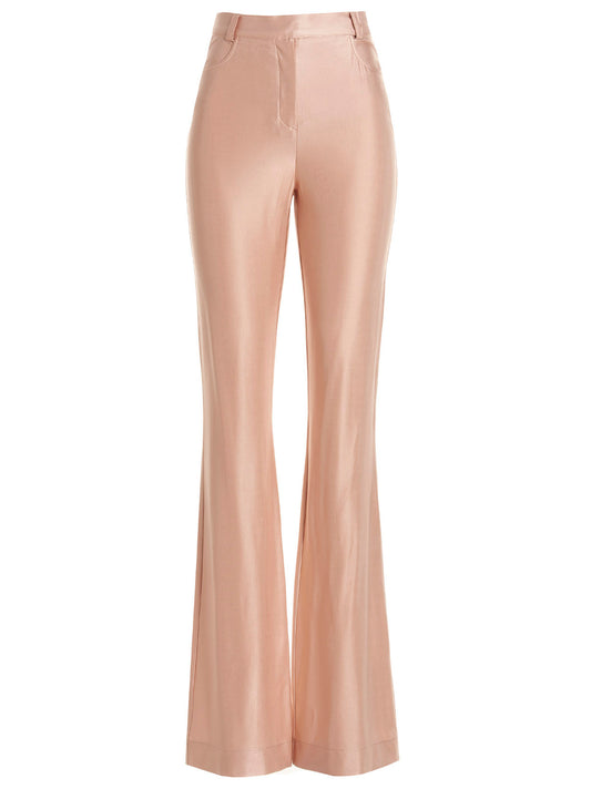 Shiny stretch pants Pants