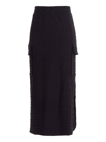 Gonna midi logo all over Skirts
