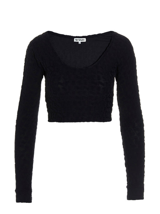 all-over logo top Tops