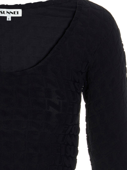 all-over logo top Tops