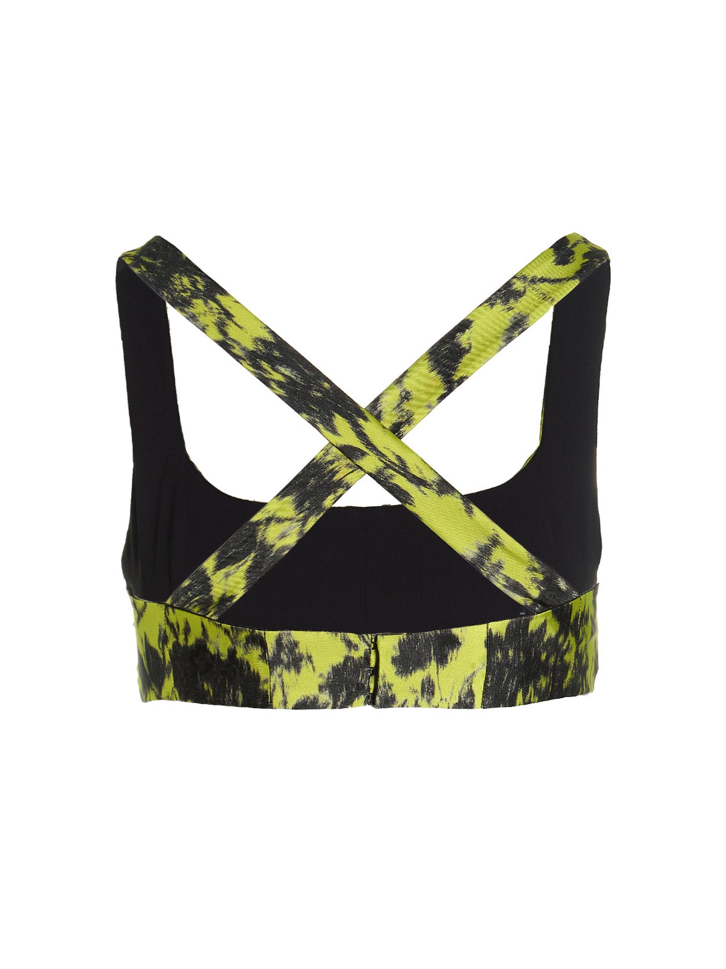 Printed cropped top Tops