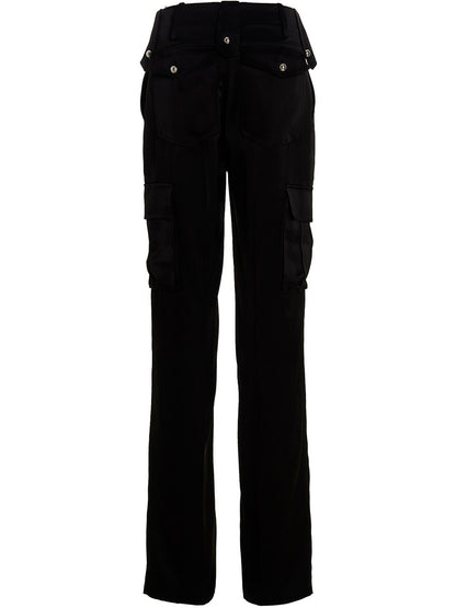 Satin cargo pants Pants