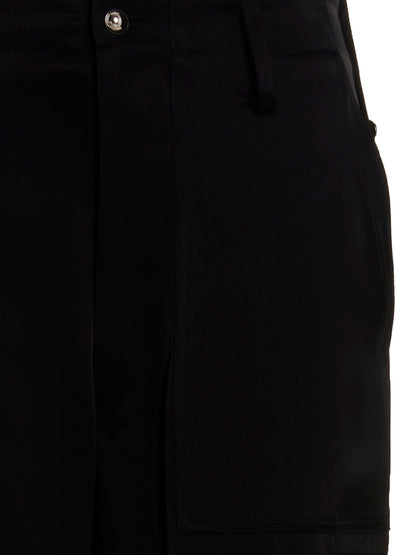 Satin cargo pants Pants