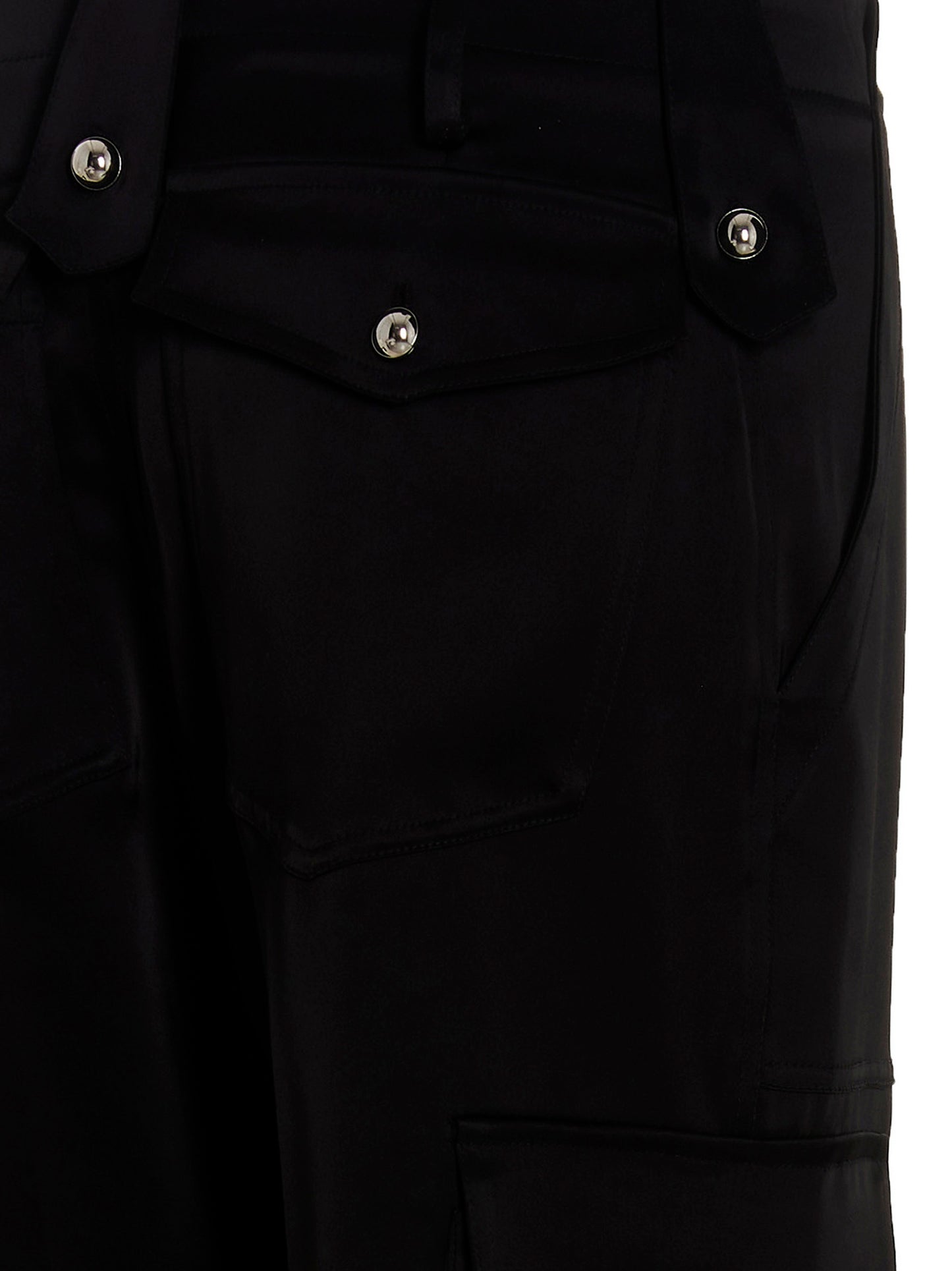 Satin cargo pants Pants