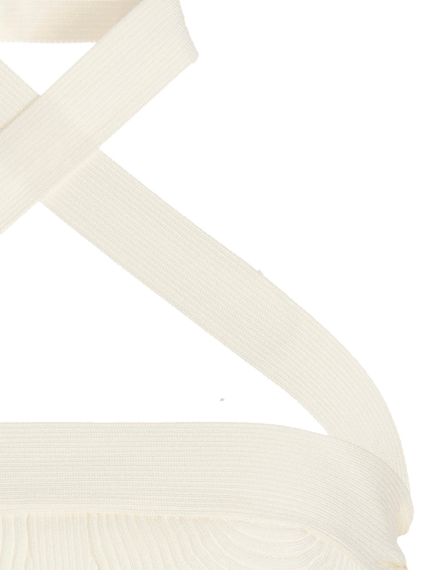 Asymmetric shoulder knit top Tops