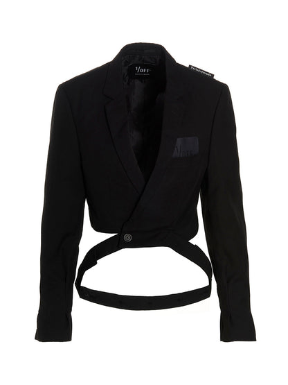 'Cropped' blazer jacket Blazer and Suits